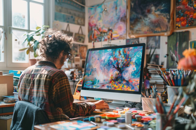 Montage Photoshop en cours